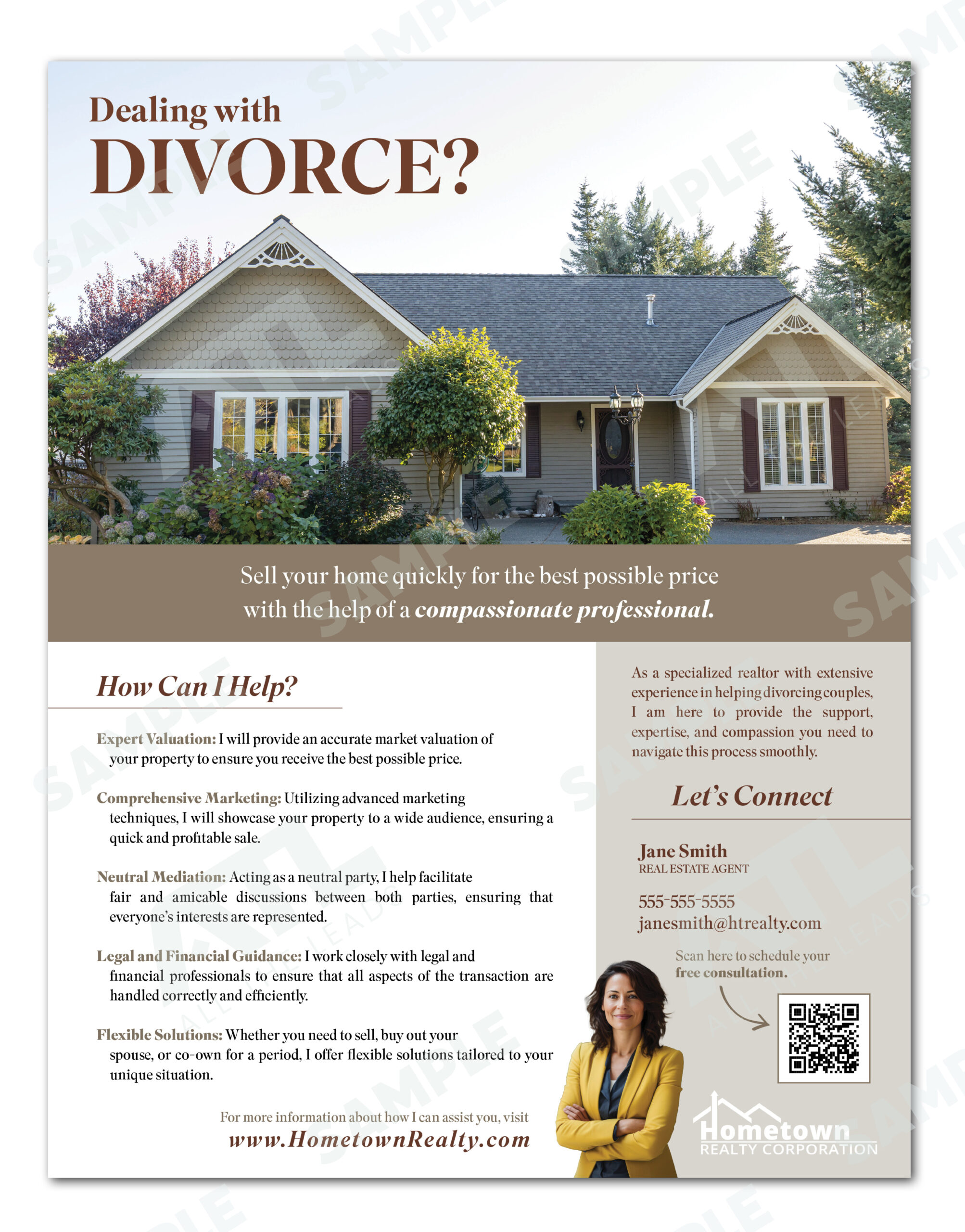Divorce Flyer Design